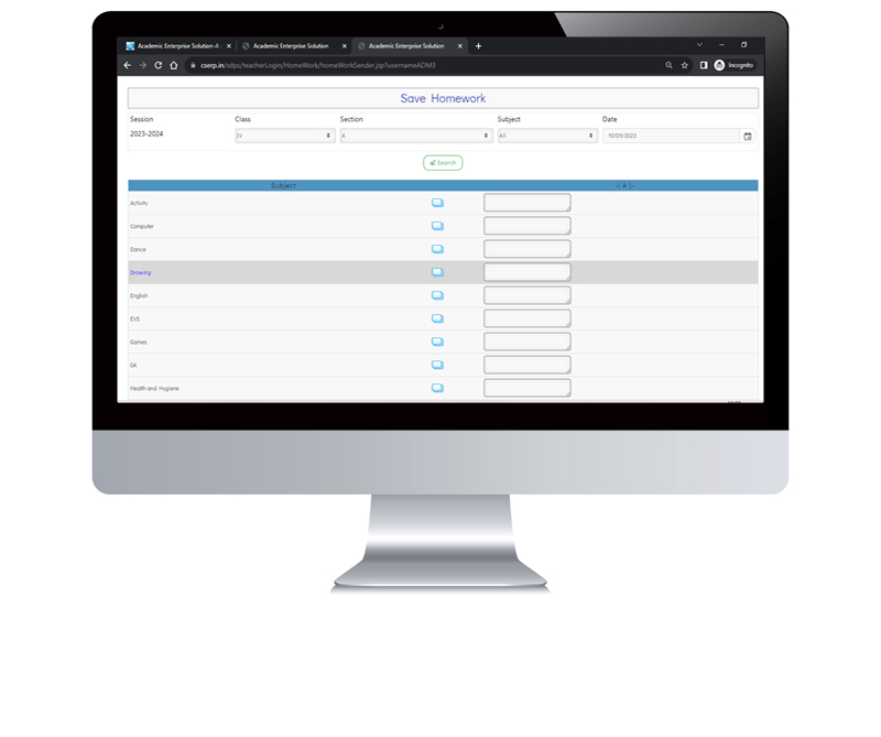 Homework/assignment Management System